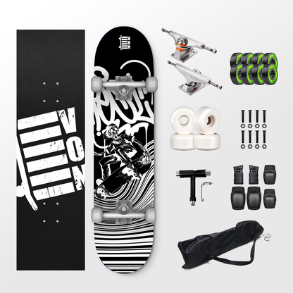 VON 'Skull Skate' Skateboard