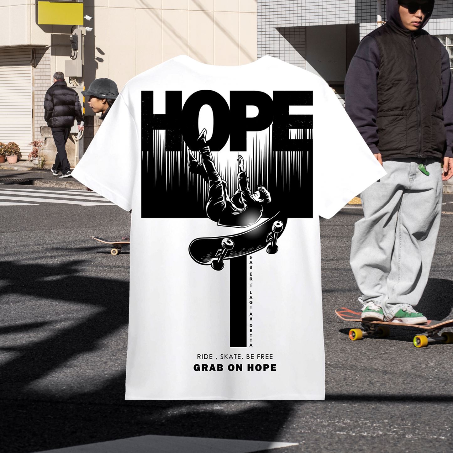 VON ‘Grab on HOPE’ Tee (White)